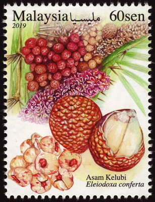 Briefmarke: Sumpfpalme, Malaysia, 2019