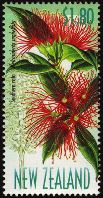 Briefmarke: Südinsel-Eisenholz, Neuseeland, 1999
