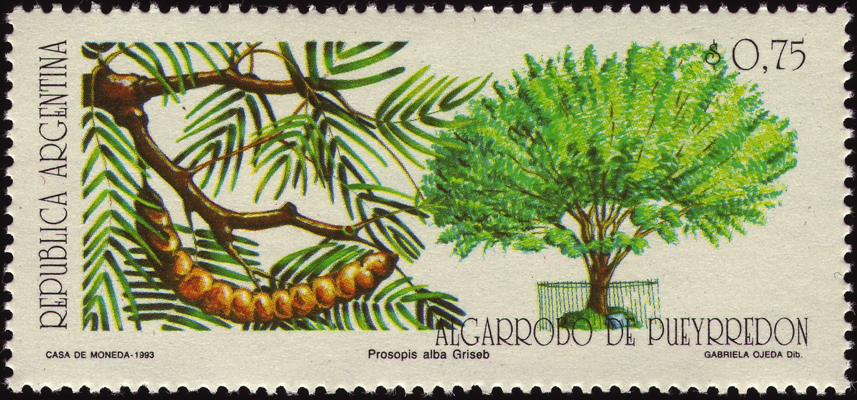 Briefmarke: Argentinische Mesquite, Argentinien, 1993